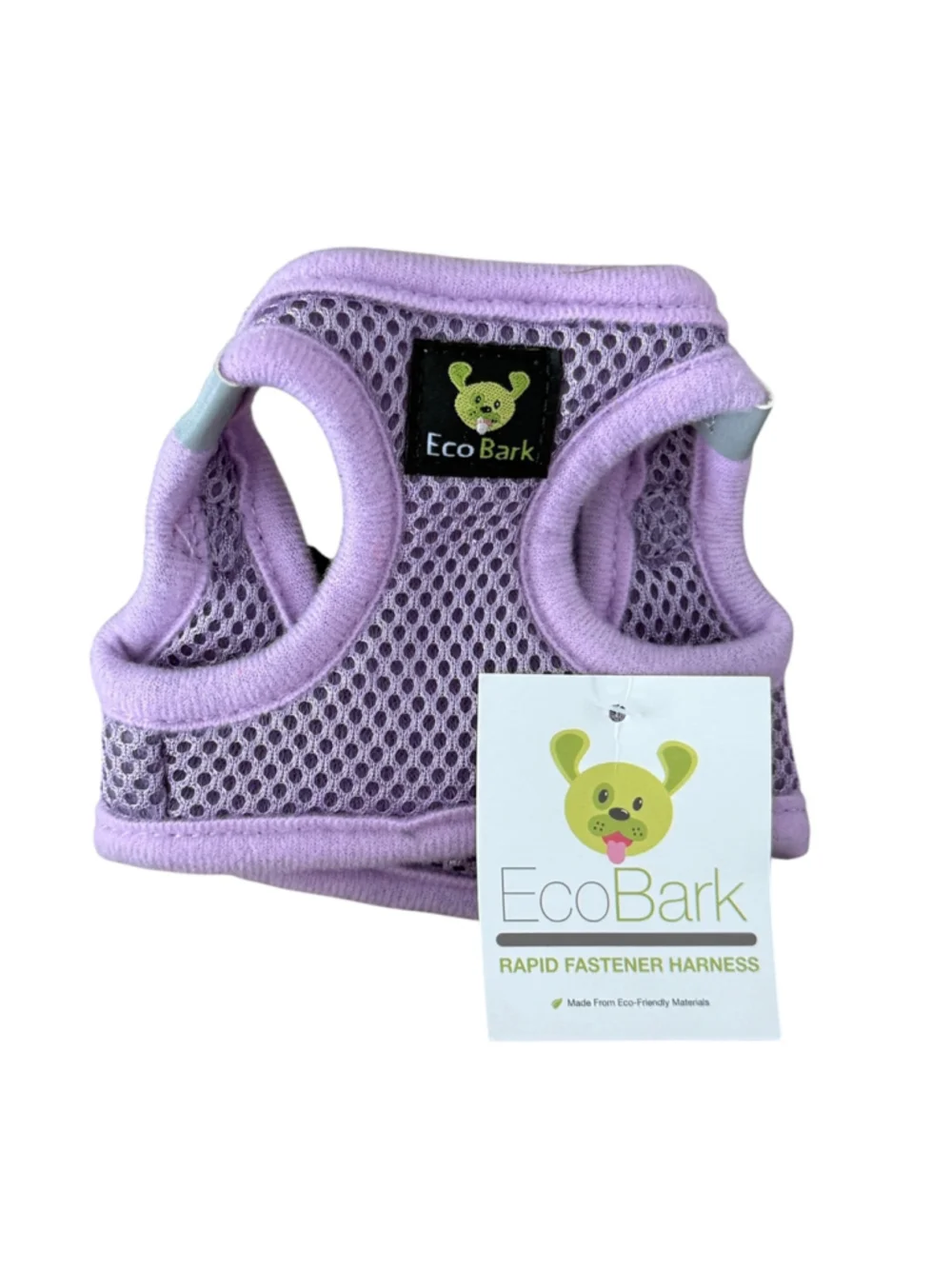 EcoBark XXXS Lavender Purple No Pull Dog Harness Adjustable Mesh Small Dog Puppy